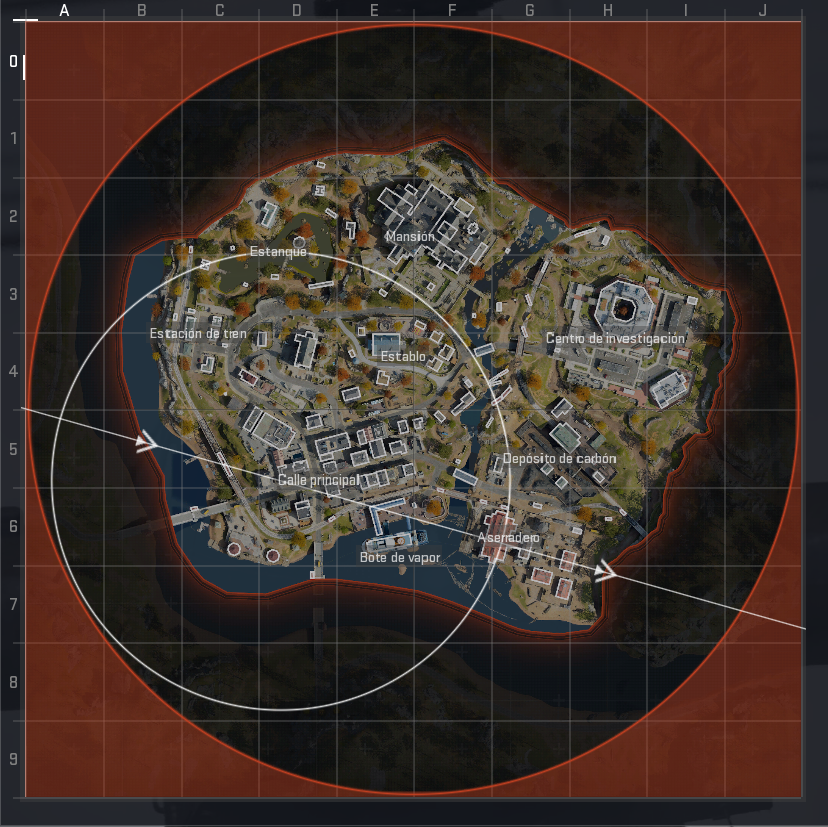 Mapa táctico Rebirth Island 2026